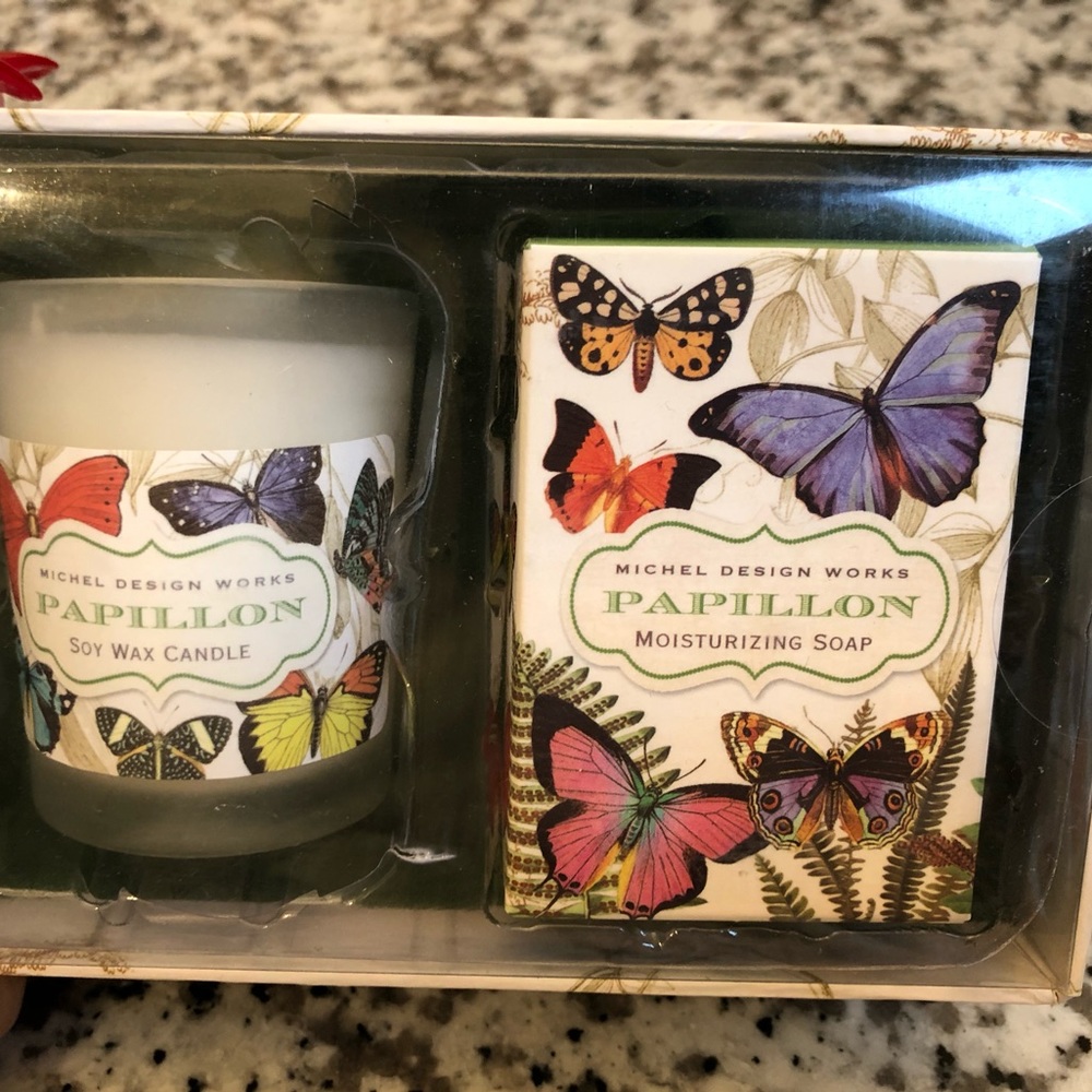 Candle and Soap Gift Set